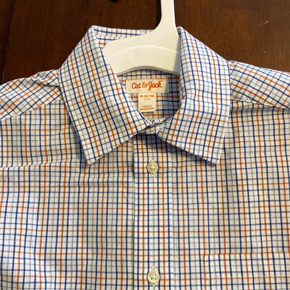 NWT Cat & Jack button down shirt